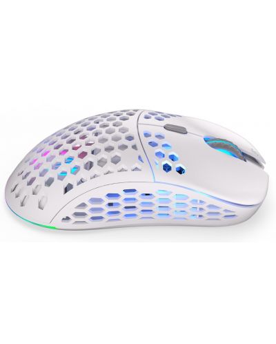 Гейминг мишка Endorfy - LIX Plus, оптична, безжична, Onyx White - 3