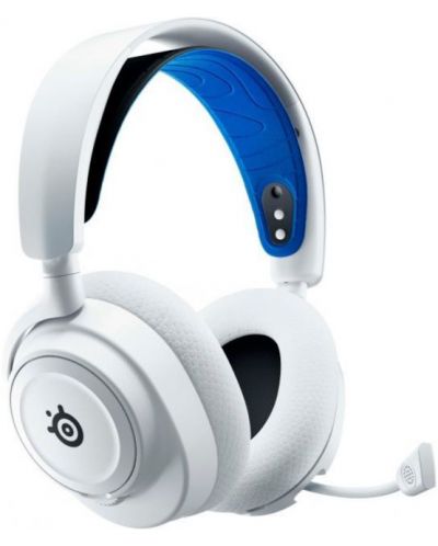 Гейминг слушалки SteelSeries - Arctis Nova 7P, PS5, безжични, бели - 3