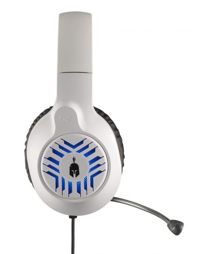 Гейминг слушалки Spartan Gear - Medusa, PC/PS/Xbox/Switch, бели/черни - 2
