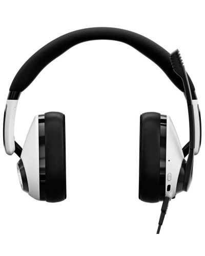 Гейминг слушалки EPOS - H3 Hybrid, бели/черни - 4