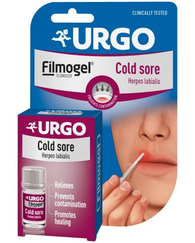 Filmogel Cold sore Гел при херпеси, 3 ml, Urgo - 1