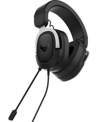 Гейминг слушалки ASUS - TUF Gaming H3, Silver - 3