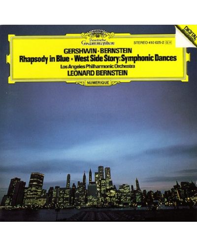 Gershwin: Rhapsody In Blue / Bernstein: Symphonic Dances from West Side Story(CD)