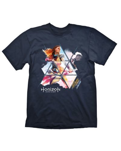 Тениска Horizon: Zero Dawn - Painted Aloy - Синя - 1