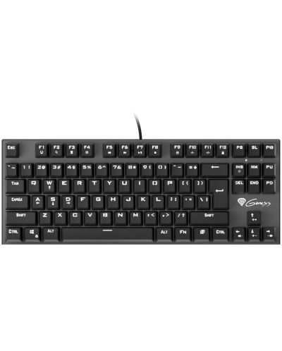 Механична клавиатура Genesis Thor 300 - TKL, за PC, червени суичове, бяла подсветка (разопакован) - 1
