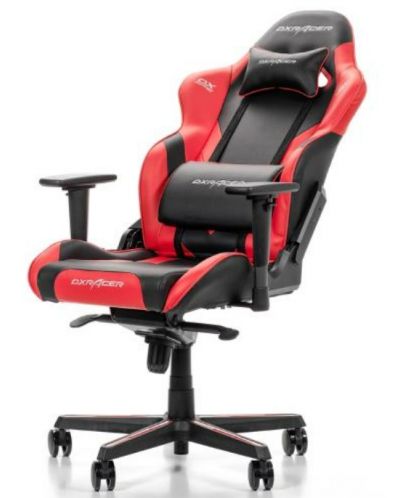 Гейминг стол DXRacer - Gladiator G001-NR, черен/червен - 8