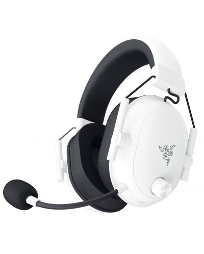Гейминг слушалки Razer - BlackShark V2 HyperSpeed, безжични, White Ed. - 1