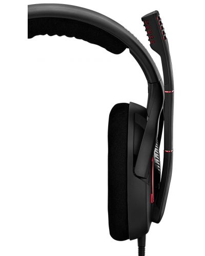 Гейминг слушалки EPOS - Game Оne, черни/червени - 4