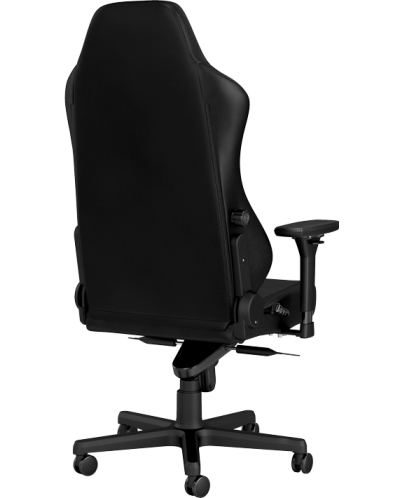 Гейминг стол noblechairs - HERO, естествена кожа, черен - 5