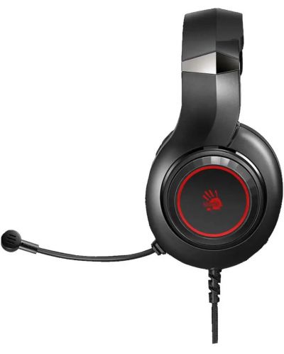 Гейминг слушалки A4tech - Bloody G220S, черни/червени - 3