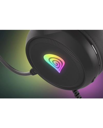 Гейминг слушалки Genesis - Neon 200, черни/червени - 7