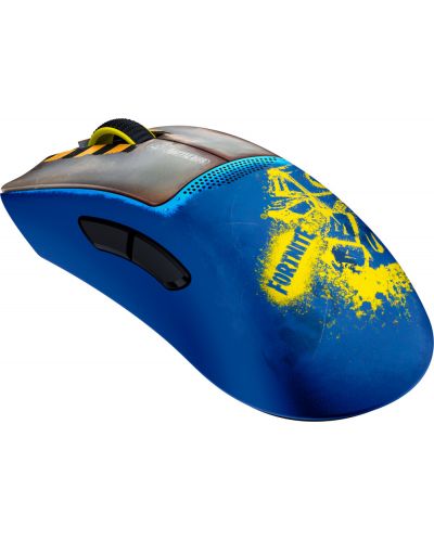 Гейминг мишка Razer - DeathAdder V3 Pro, Fortnite Edition, оптична, синя - 5