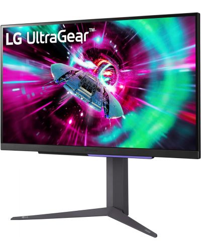 Гейминг монитор LG - UltraGear 27GR93U-B, 27'', 144Hz, 1ms, G-Sync - 3