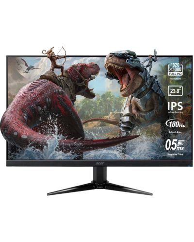 Гейминг монитор Acer - Nitro QG241YM3bmiipx, 23.8", FHD, 180Hz, 0.5ms G2G, IPS, FreeSync - 1