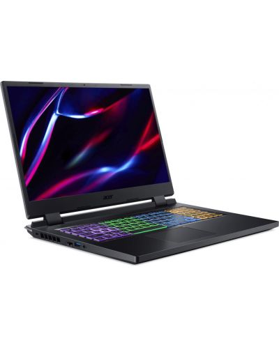 Гейминг лаптоп Acer - Nitro 5 AN517-55-74T3, 17.3'', i7, 144Hz, RTX4050 - 2