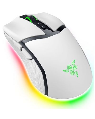Гейминг мишка Razer - Cobra Pro, оптична, безжична, бяла - 3