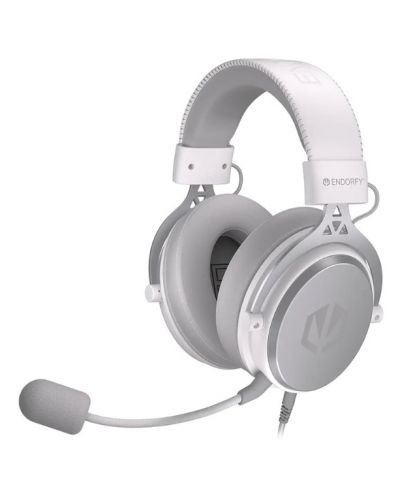 Гейминг слушалки Endorfy - Viro Plus, Onyx White - 1