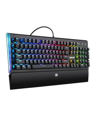 Механична клавиатура Redragon - Aryaman K569, Red, RGB, черна