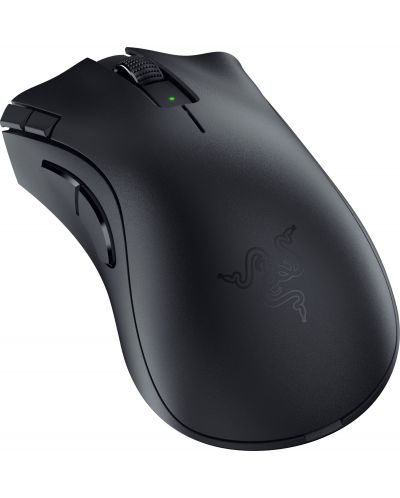 Гейминг мишка Razer - Deathadder V2 X HyperSpeed, оптична, черна - 2