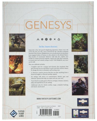 Ролева игра Genesys RPG: Core Rulebook - 1