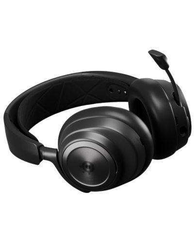 Гейминг слушалки SteelSeries - Arctis Nova Pro Wireless, черни - 4
