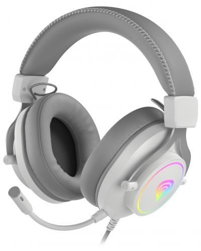 Гейминг слушалки Genesis - Neon 750 RGB, бели - 2