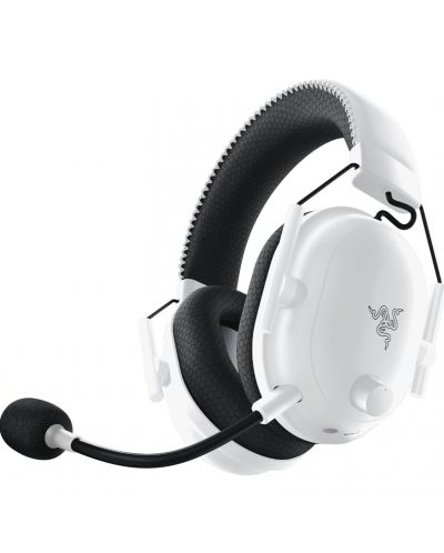 Гейминг слушалки Razer - Blackshark V2 Pro, безжични, бели - 1
