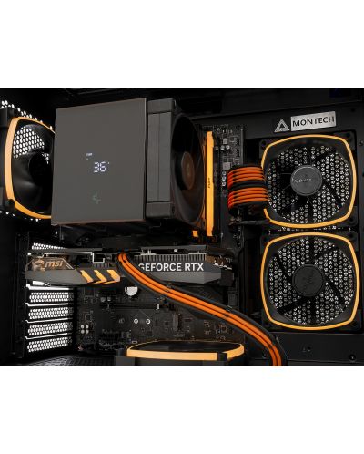 Гейминг компютър OGS Tempest (AMD) - Ryzen 7 5700X, RTX 4060 Ti, 32GB, 1TB Gen4 - 4