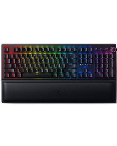 Механична клавиатура Razer - BlackWidow V3 Pro, Yellow, RGB, черна - 1