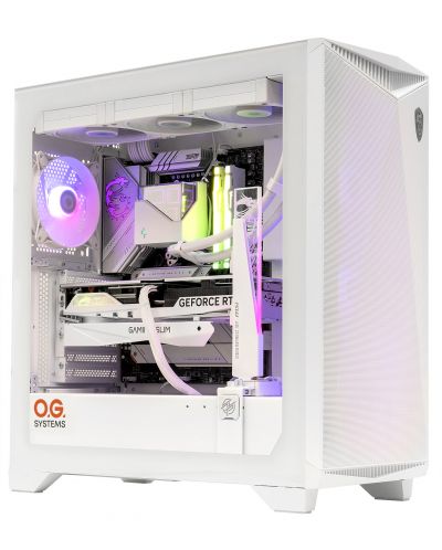 Гейминг компютър White Dragon - Core i5-14600KF, RTX 4070 Ti, 32GB DDR5, 1000GB - 2