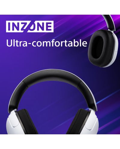 Гейминг слушалки Sony - Inzone H3, бели - 5