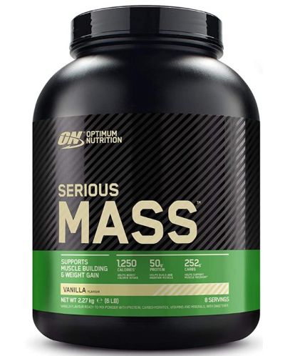 Serious Mass, ванилия, 2721 g, Optimum Nutrition - 1
