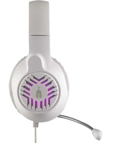Гейминг слушалки Spartan Gear - Medusa, PC/PS/Xbox/Switch, бели - 2