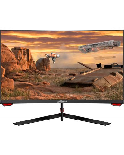 Гейминг монитор Dahua - LM27-E230C, 27'', FHD, 165Hz, 1ms, Curved, VA, черен - 1