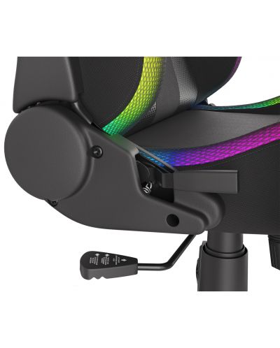 Гейминг стол Genesis - Trit 600 RGB, черен - 6