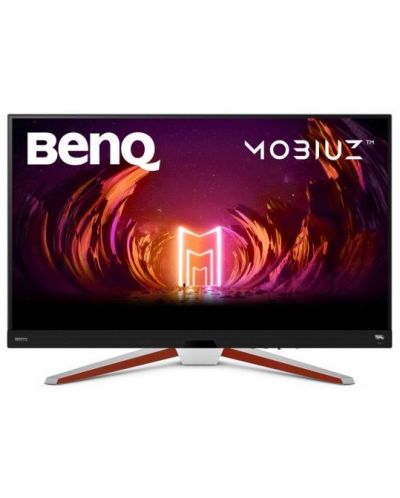 Гейминг монитор BenQ - EX3210U MOBIUZ, 32", 144Hz, FreeSync, бял - 6