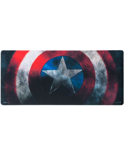 Гейминг подложка за мишка Erik - Captain America, XL, мека, многоцветна - 2