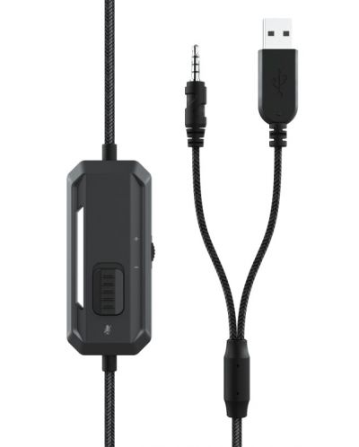 Гейминг слушалки Trust - GXT 448 Nixxo, черни - 5
