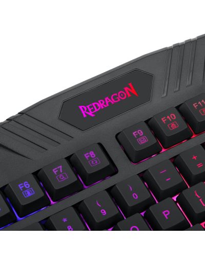 Гейминг клавиатура Redragon - Harpe Pro K503A, RGB, черна - 3