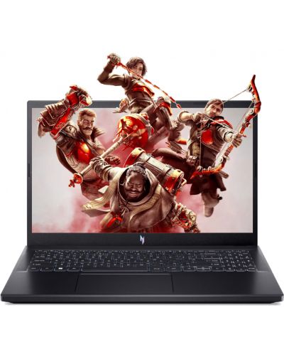 Гейминг лаптоп Acer - Nitro 15 ANV15-41-R0VS, 15.6'', FHD, Ryzen 5, 165Hz, RTX3050 - 1