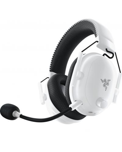 Гейминг слушалки Razer - Blackshark V2 Pro, безжични, бели - 1