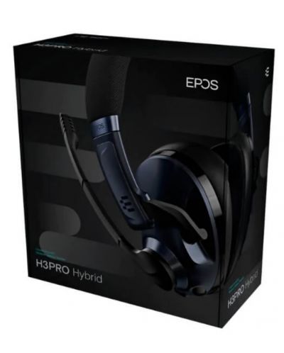 Гейминг слушалки EPOS - H3PRO Hybrid, безжични, сини - 5