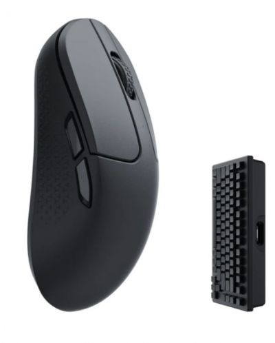 Гейминг мишка Keychron - M3 Mini, оптична, безжична, черна - 2