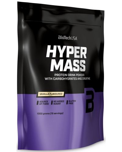Hyper Mass, ванилия, 1000 g, BioTech USA - 1