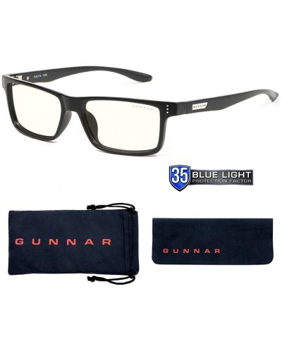 Гейминг очила Gunnar - Vertex, Clear, черни - 4