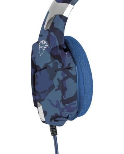 Гейминг слушалки Trust - GXT 322B Carus, сини - 4