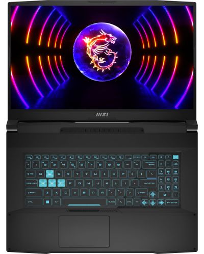 Гейминг лаптоп MSI - Katana 17 B13VGK, 17.3'', FHD, i7, 144Hz, RTX4070 - 4