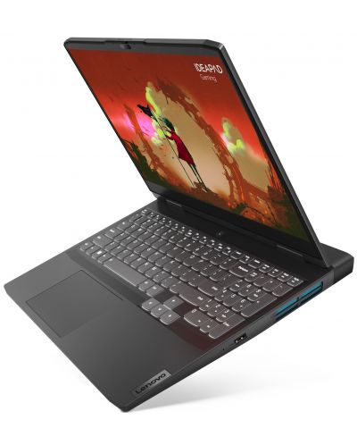 Гейминг лаптоп Lenovo - Gaming 3, 15.6", Ryzen 7, 120Hz, RTX3050, Onyx - 6