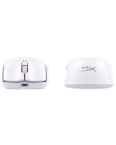 Гейминг мишка HyperX - Pulsefire Haste 2, оптична, безжична, бяла - 5