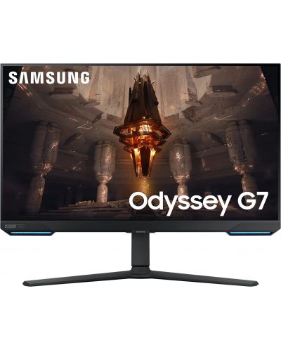 Гейминг монитор Samsung - Odyssey G7, 32'', 144Hz, 1ms, FreeSync, черен - 1